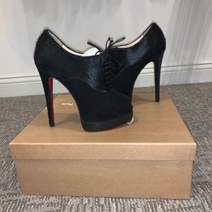 Christian Louboutin’s Faramesh 150 suede 35.5